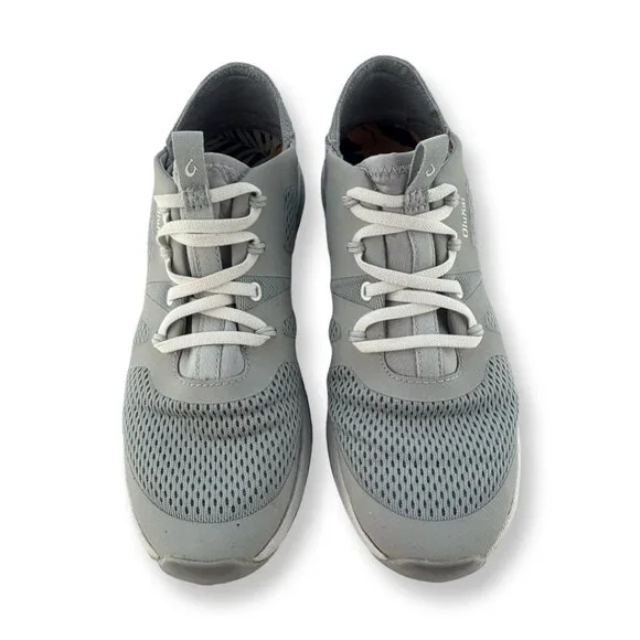 OluKai Women’s Slip-On Athletic Shoes Light Gray White Size US 9 EU 39 - Picture 2 of 11